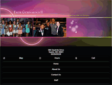 Tablet Screenshot of elitegymnastics2.net